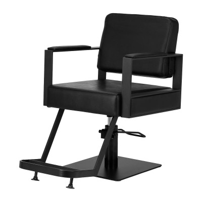 Gabbiano fotel fryzjerski Modena czarny -Meble fryzjerskie- 